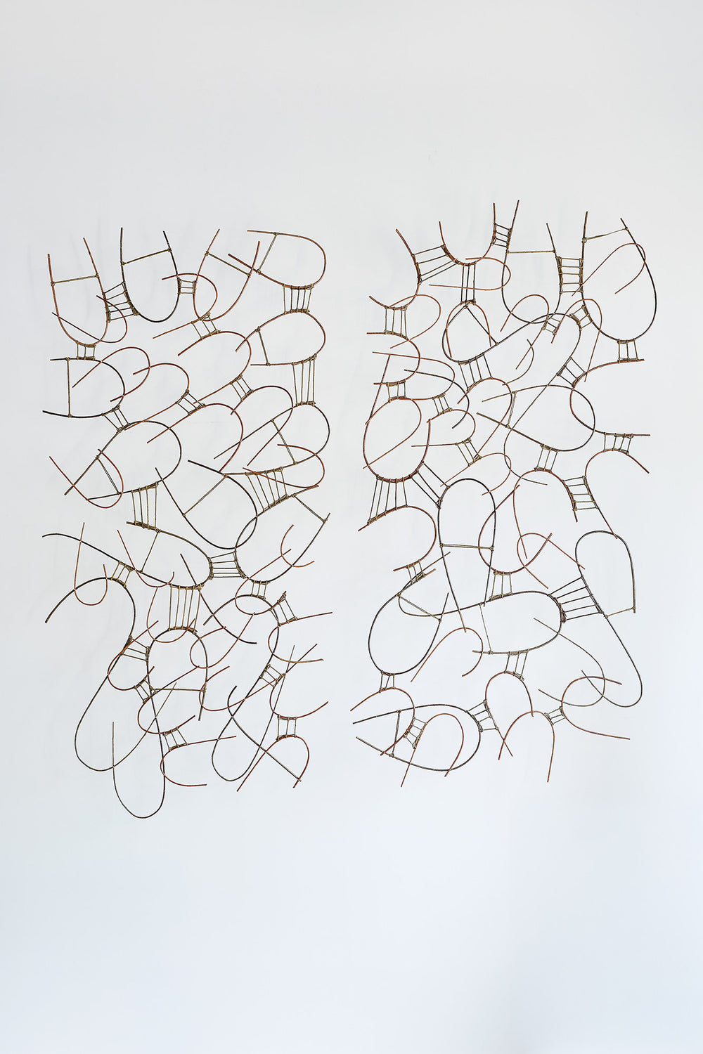 Sue Kirk| Swift Flight Path (2 panels)