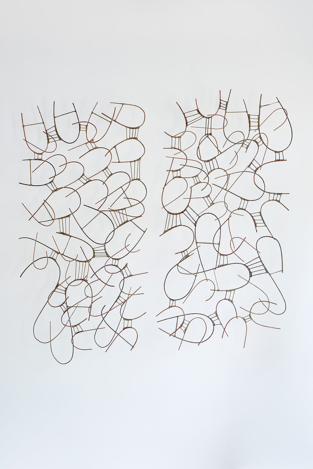 Sue Kirk| Swift Flight Path (2 panels)
