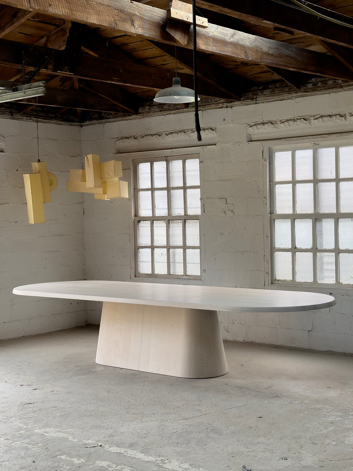 Oval Stave Dining Table
