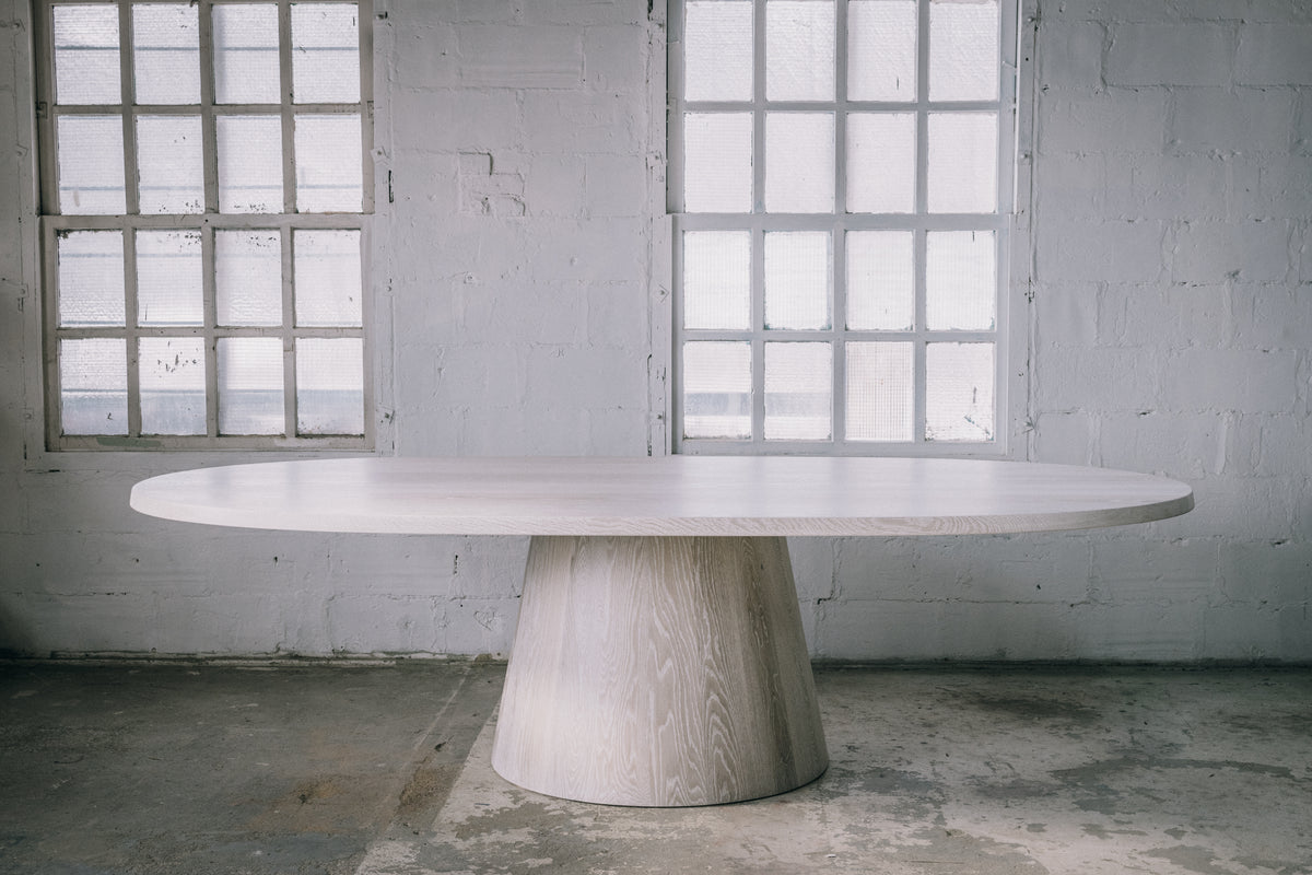 Oval Stave Dining Table
