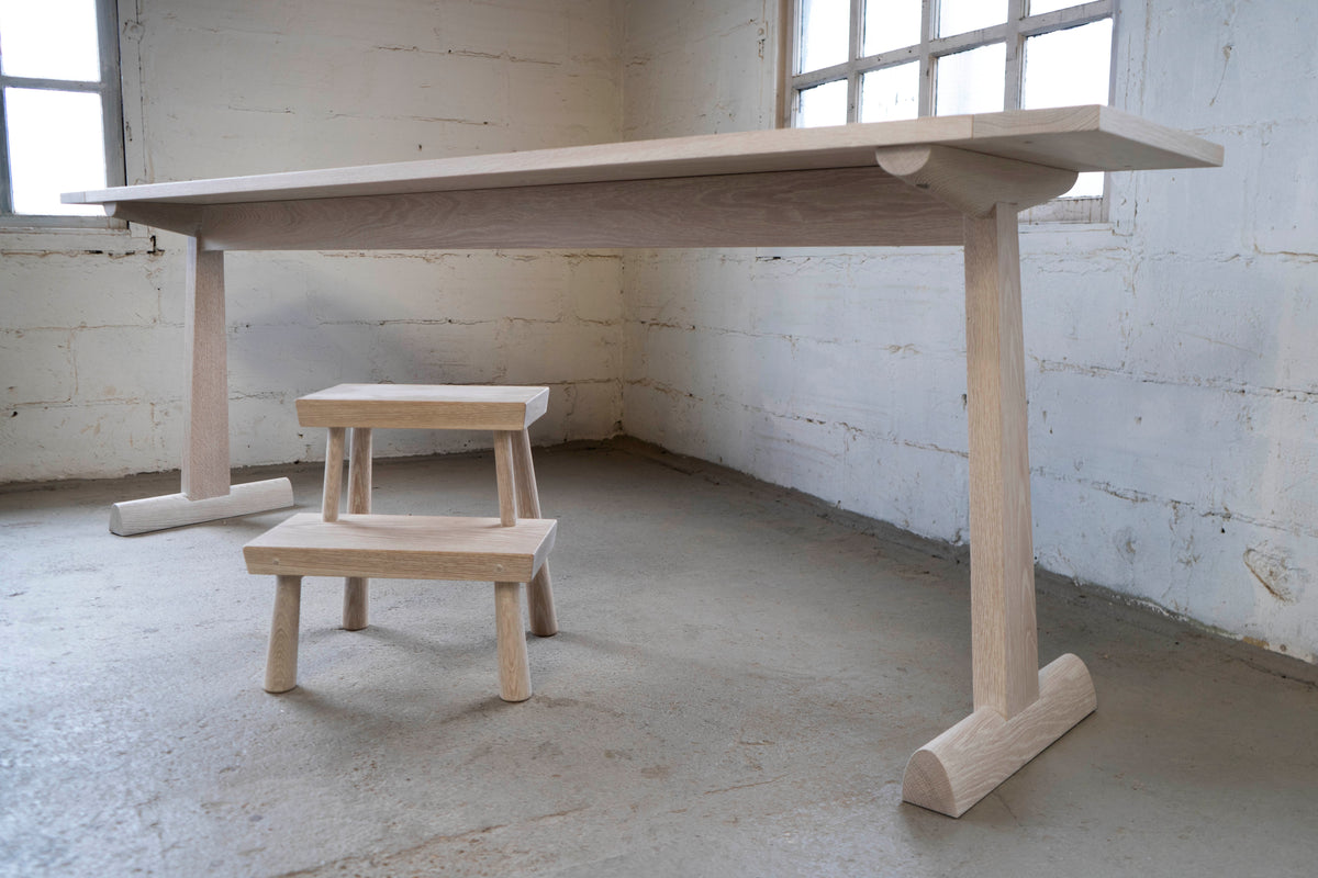 Trestle Console Table