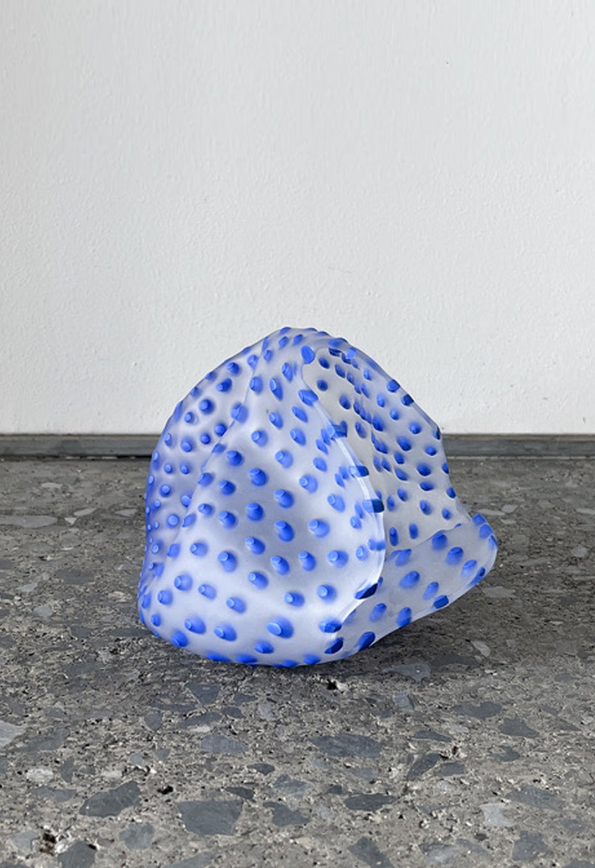 Ellis Dulchin Crumpled Granulare Blue