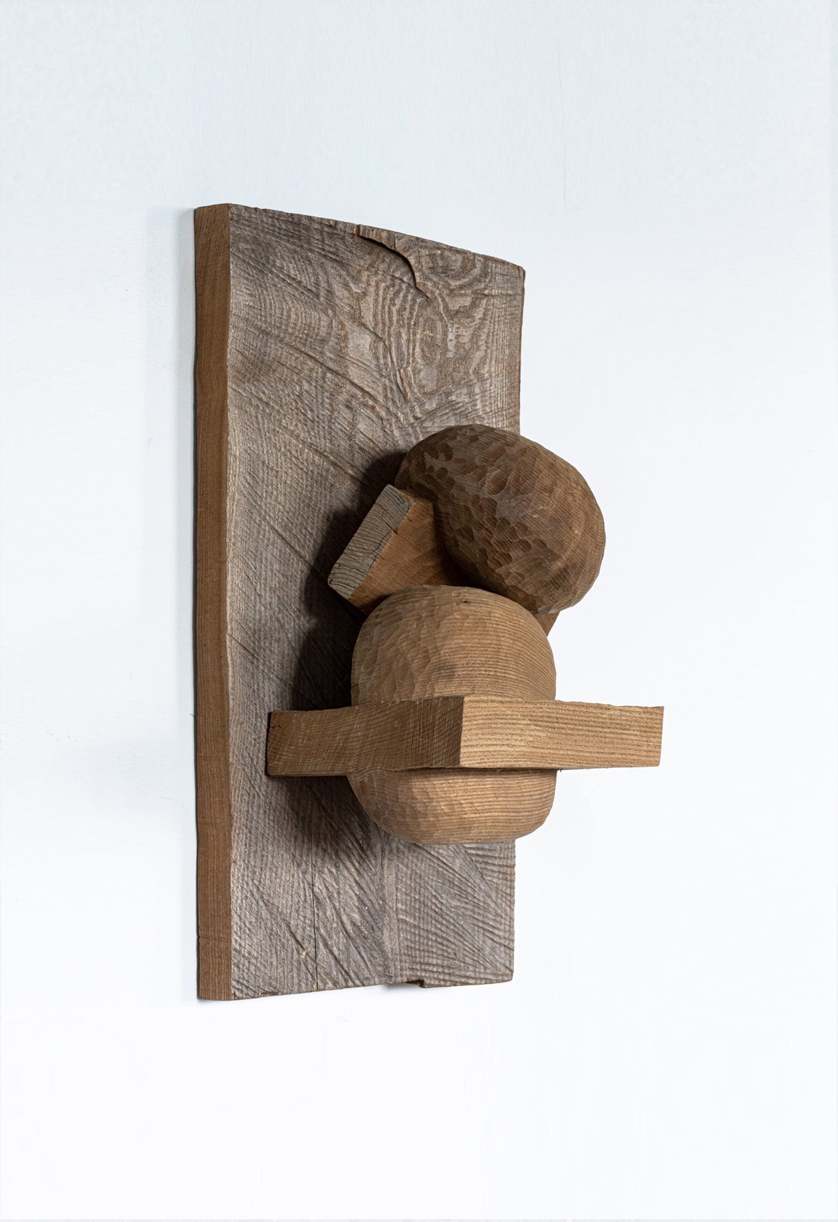 Joshua Vogel Carved Wall Totem