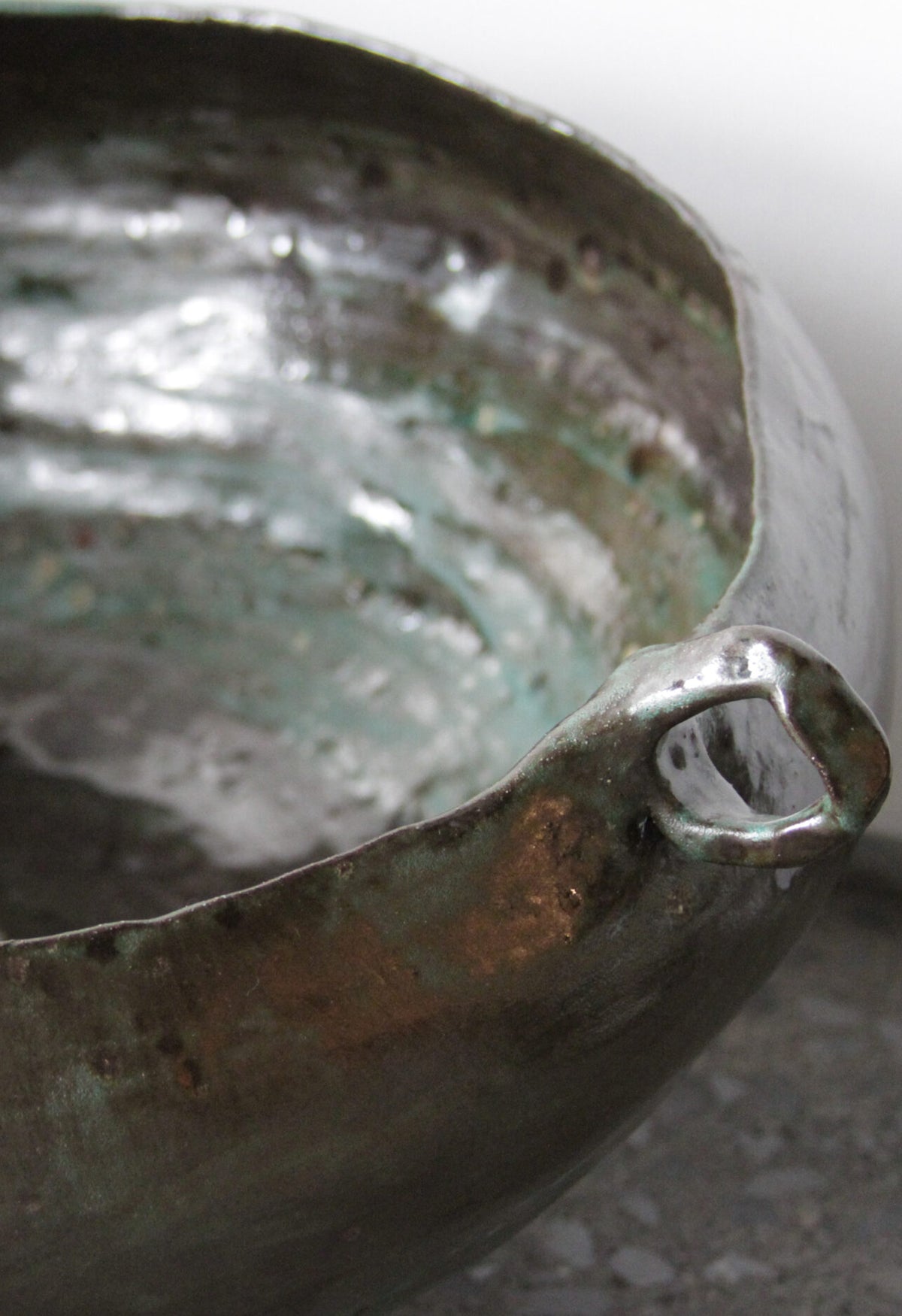 Julia Dankov Green Black Bowl No. 14