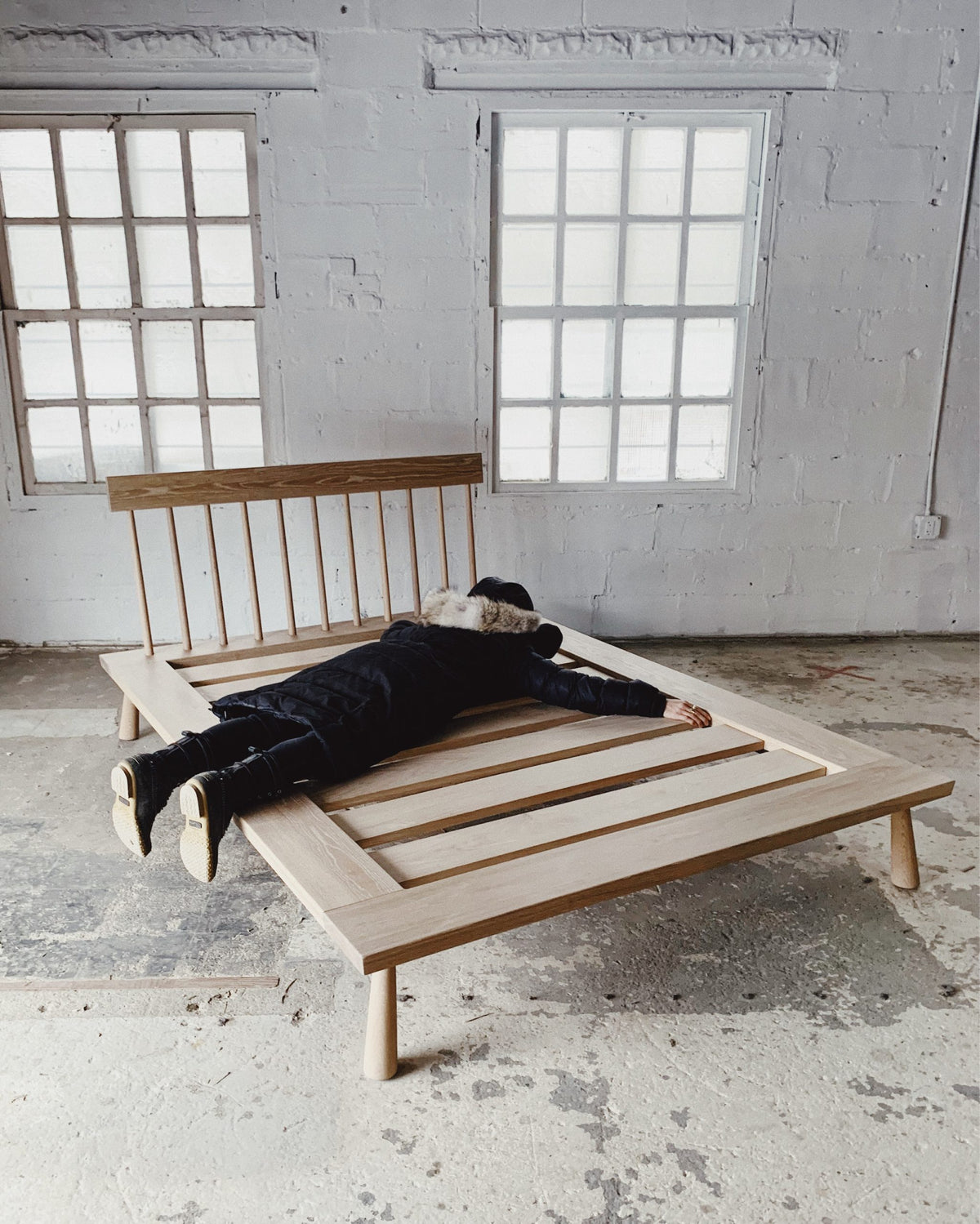 Spindle Back Bed