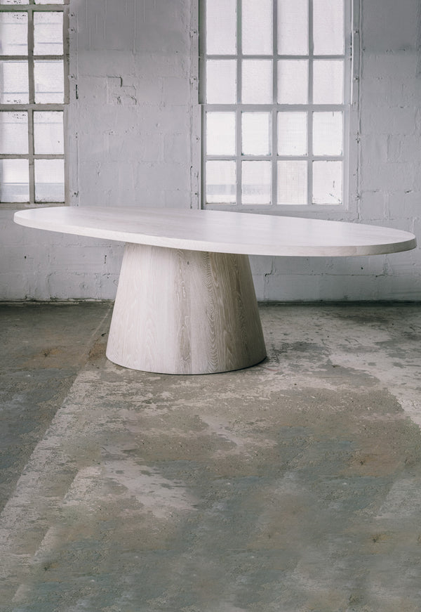 Oval Stave Dining Table