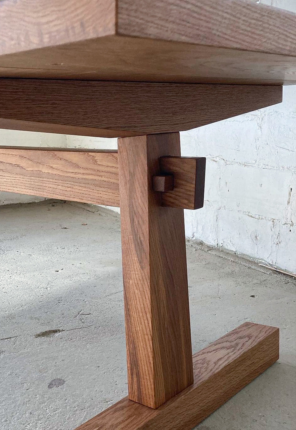 Thick Trestle Table