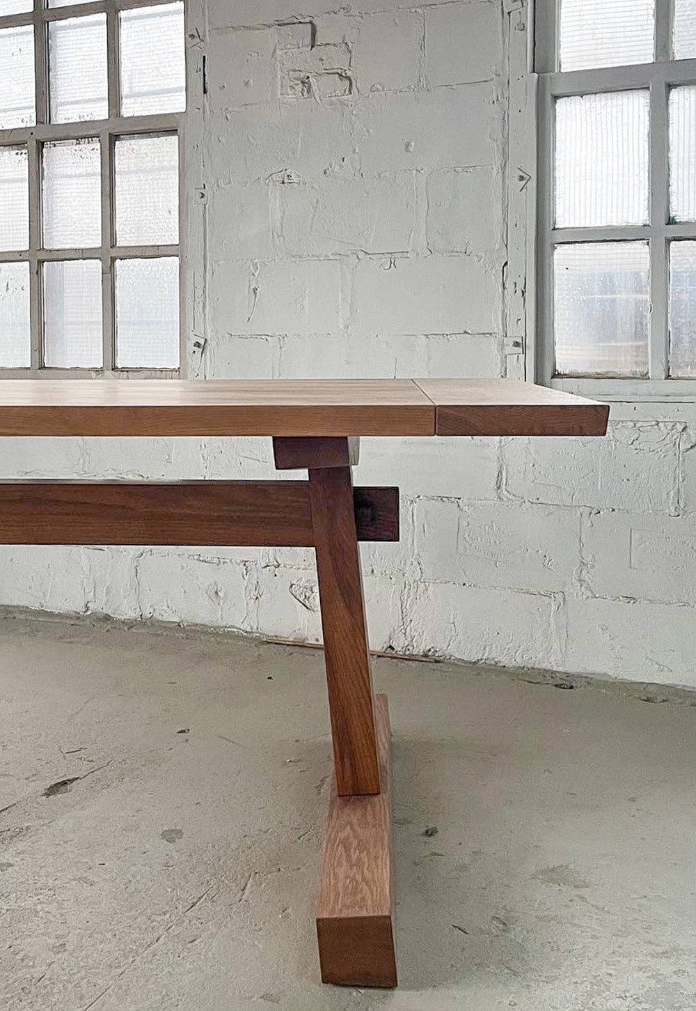 Thick Trestle Table