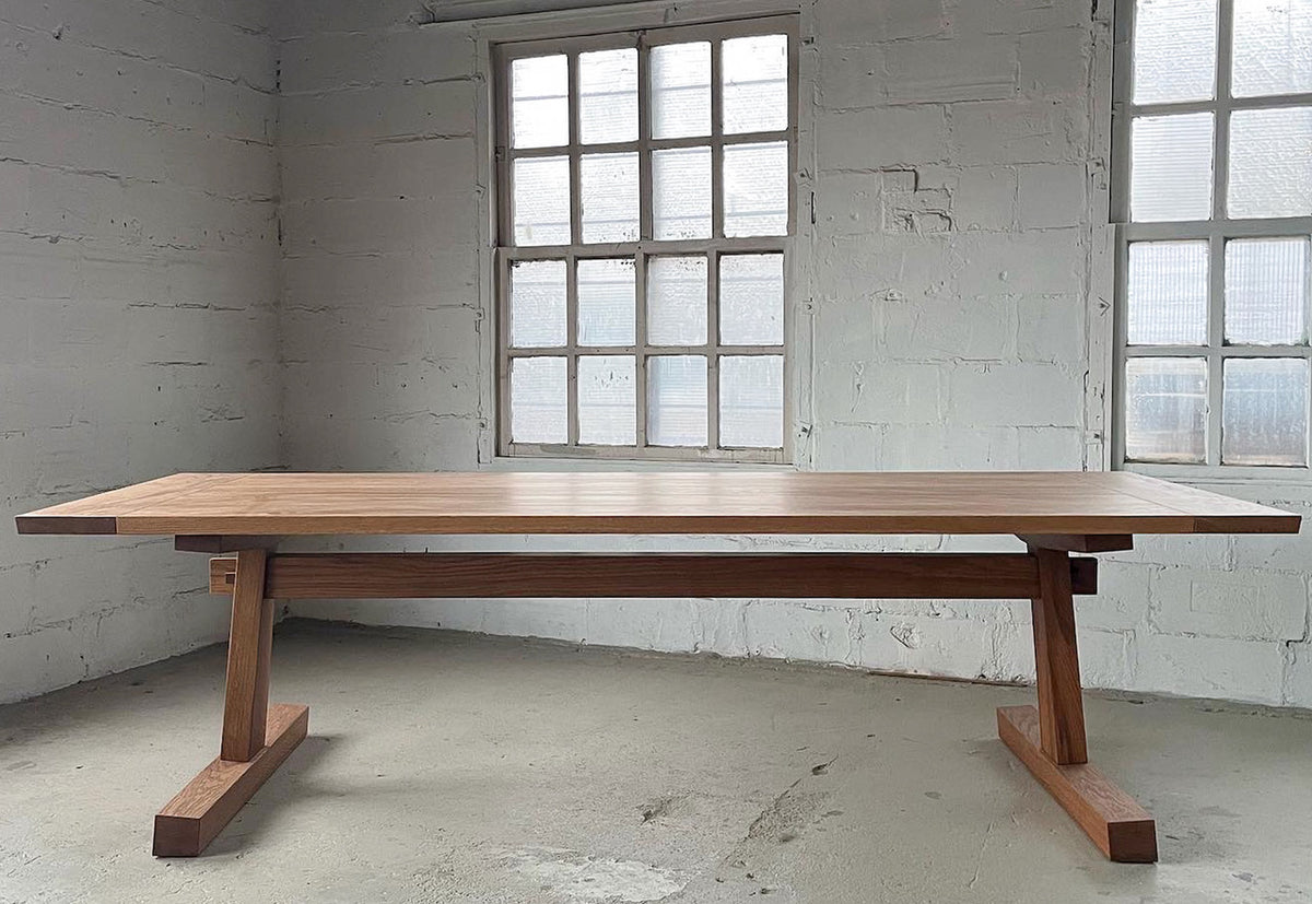 Thick Trestle Table